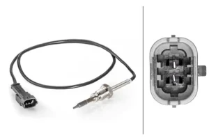 6PT 014 494-341 HELLA Capteur de température d'échappement