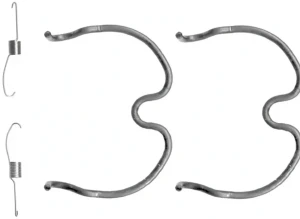 105-0837 QUICK BRAKE Montageset für bremsbacken