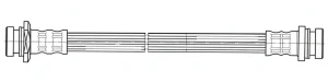 Flexible de frein SUZUKI ALTO VII QUICK BRAKE