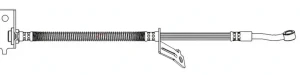 Flexible de frein HYUNDAI ix20 I QUICK BRAKE