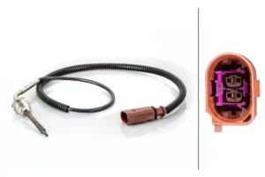 6PT 014 494-821 HELLA Capteur de température d'échappement