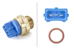 Kühlerlüfter-thermoschalter OPEL VECTRA B 1.8 i, 2.5 i, 2.0 i, 2.5, 2.2 i, 2.0 DI, 1.6 i, 2.6 i 6ZT 007 836-051 HELLA