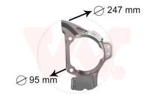 Silentbloc de barre stabilisatrice FIAT PUNTO II VAN WEZEL