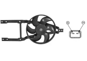 1758746 VAN WEZEL Ventilateur de radiateur