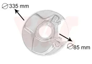 Silentbloc de barre stabilisatrice MERCEDES-BENZ 123 C123 VAN WEZEL
