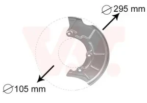 Bremsscheibenschutz SKODA OCTAVIA I VAN WEZEL