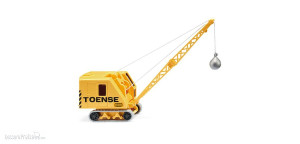 Wiking H0 (1:87) 066148 - Raupenkran (Krupp Ardelt) "Toense"