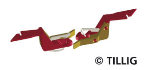 Tillig TT 08848 - TILLIG Kupplung für Schlitzaufnahme E 94, V 36 alte Ausführung, V 60, BR 81, BR 92, Zementsilowagen, B