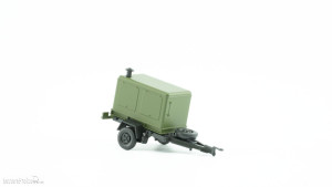 Hädl TT 124044 - Einachsanhänger Stromaggregat, militärgrün, TT