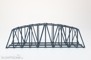 Hack Brücken H0 (1:87) 13201 - Bogenbrücke 30 cm 2-gleisig, blau - Typ B30-2-b