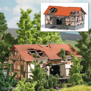 Busch H0 (1:87) 1664 - Verfallener Güterschuppen
