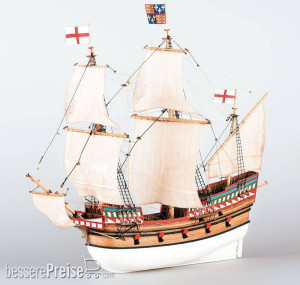 DUSEK 21208 - Golden Hind 16 Jh. Baukasten