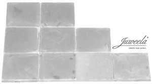 Juweela 22086 - 1:24 Gehwegplatten 50x50, grau hell, 120x