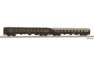 Piko H0 (1:87) 28321 - 2er Set Personenwagen 2. Klasse und 2. Klasse PKP IV