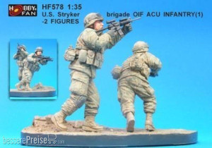 Hobby Fan HF578 - 1:35 U.S. Stryker brigade(1) infantry- 2 Fig.