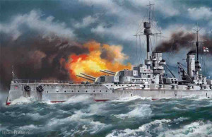 ICM S.003 - 1:350 Kronprinz WWI German Battleship