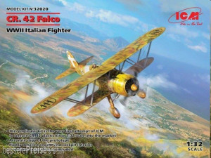 ICM 32020 - CR. 42 Falco, WWII Italian Fighter in 1:32