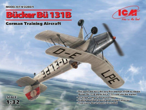ICM 32031 - 1:32 Bücker Bü 131B,German Training Aircraft
