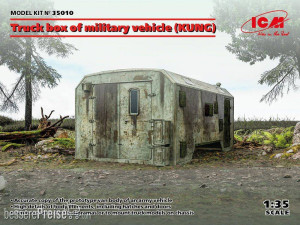 ICM 35010 - 1:35 Truck box of military vehicle (KUNG)