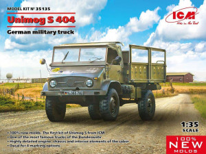 ICM 35135 - 1:35 Unimog S 404, German military truck