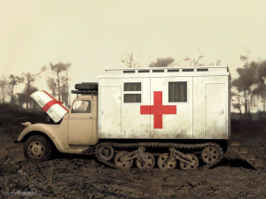 ICM 35414 - 1:35 V3000S/SS m Maultier with Shelter,WWII German Truck