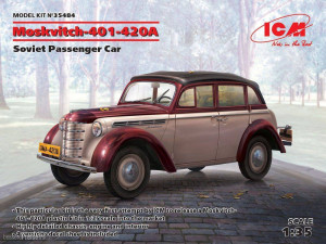 ICM 35484 - 1:35 Moskvitch-401-420A,Soviet Passenger Car