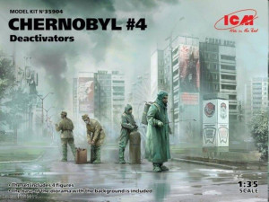 ICM 35904 - 1:35 Chernobyl4. Deactivators (4 figures)
