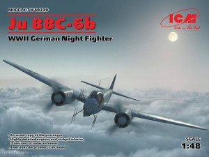 ICM 48239 - 1:48 Ju 88C-6b, WWII German Night Fighter