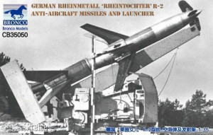 Bronco Models CB35050 - 1:35 German Rheinmetall'Rheintochter R-2 anti-aircraft missiles a.launcher