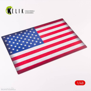 Kelik KS48032 - USA Flag - Acrylic 3 mm (410 x 270 mm) (410 g)