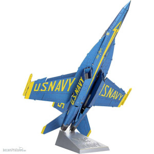 Metal Earth 502912 - Metal Earth: Iconx Blue Angels F/A-18 Super Hornet