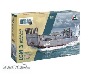 Italeri 510006755 - 1:35 LCM 3 (Landing craft mechanized)