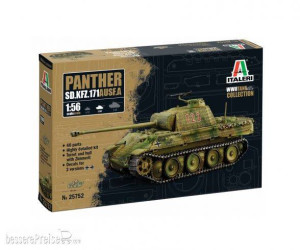 Italeri 510025752 - 1:56 Sd.Kfz. 171 Panther Ausf. A