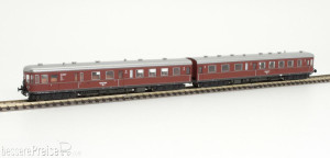Kres N 51040030 - Dieseltriebwagen VT 137 Bauart „Stettin“, 137 329a/b, Ep. II DRG, 2teilig