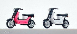 Kres TT 55062030 - Komplettmodelle 2x Simson SR50, rosa und weiß