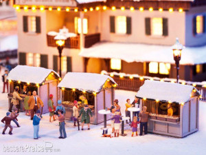 Noch H0 (1:87) 66412 - Weihnachtsmarktbuden