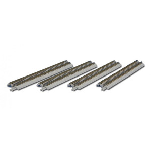 Rokuhan Z 7297001 - Gleis gerade, 110 mm, mit Anschlussblende