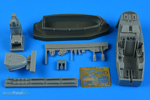 Aires 4935 - F-22A Raptor cockpit set for Academy
