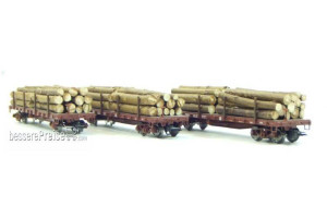 Modellbahn Engl H0 (1:87) 766 - Holzstämme 6-tlg. 65 mm