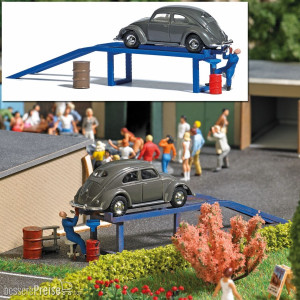 Busch H0 (1:87) 7829 - Action Set: Ölwechsel