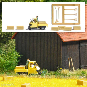 Busch H0 (1:87) 7934 - Heutransport
