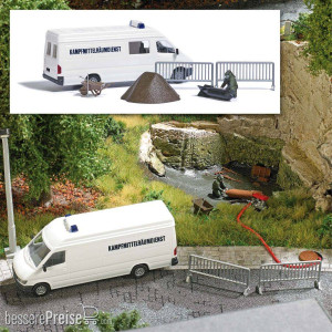 Busch H0 (1:87) 7954 - Action Set: Bombenentschärfung
