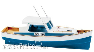 MANTUA 800700 - Polizeiboot Baukasten
