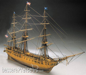 MANTUA 800779 - USS Constitution kpl. Baukasten