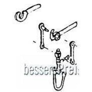 Weinert 8626 - Schmalspur-Originalkupplung beweglich montiert