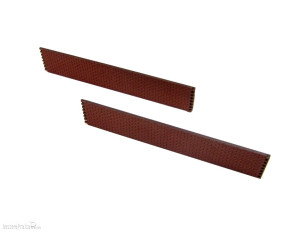Modusteck 0 870762 - Bahnsteigkante kurz 128 x 25 mm