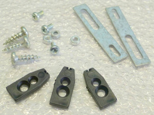 Lux 9454 - Tunneloberleitungshalter kurz, einfache Aufnahme 12er Packung