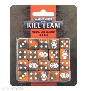 Games Workshop 99220114001 - KILL TEAM: FARSTALKER KINBAND DICE SET 102-78