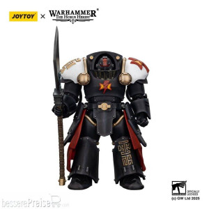 Joy Toy JT02953 - Warhammer The Horus Heresy Actionfigur White Scars Ebon Keshig Terminator 2 with Power Glaive 13 cm