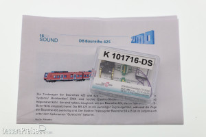 Kato N K101716-DS - Soundecoder ET 425 - 2x Funktionsdecoder, 1x Sounddecoder